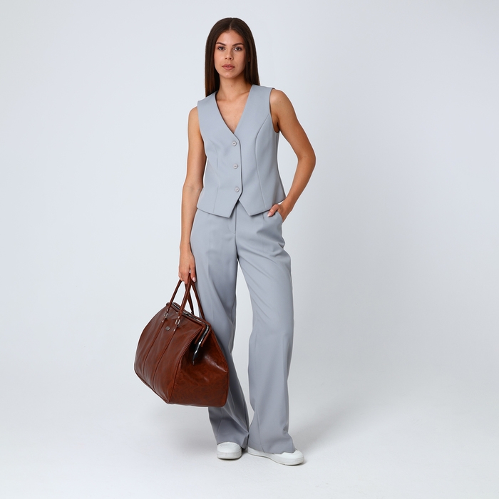 Сумка дорожная на молнии, цвет коричневый Сумка дорожная на молнии, цвет коричневый