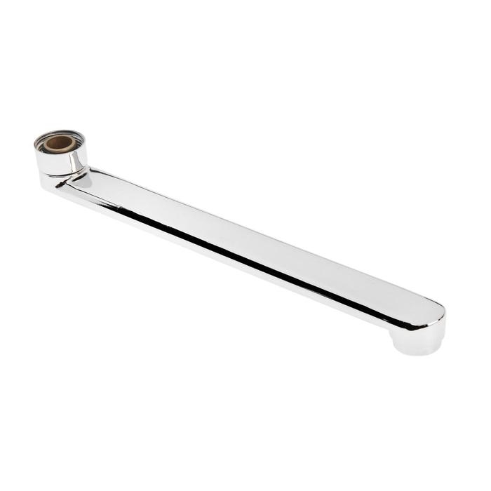 Излив для смесителя ZEIN, 3/4 Излив для смесителя ZEIN, 3/4", прямой, нержавеющая сталь, 25 см, аэратор пластик