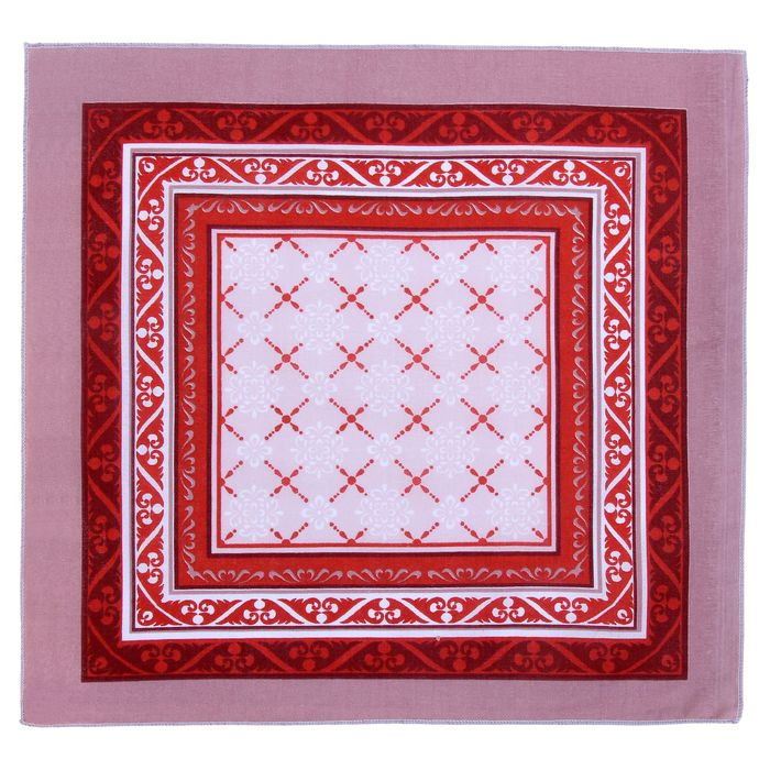 Мужские носовые платки  Мужские носовые платки "Этель" размер 30х30 см, (набор 12 шт,) цвет коричневый, рисунок МИКС