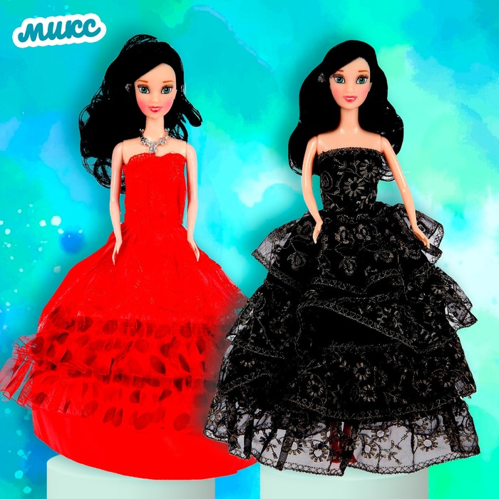 Кукла-модель &laquo;Олеся&raquo; в бальном платье, МИКС