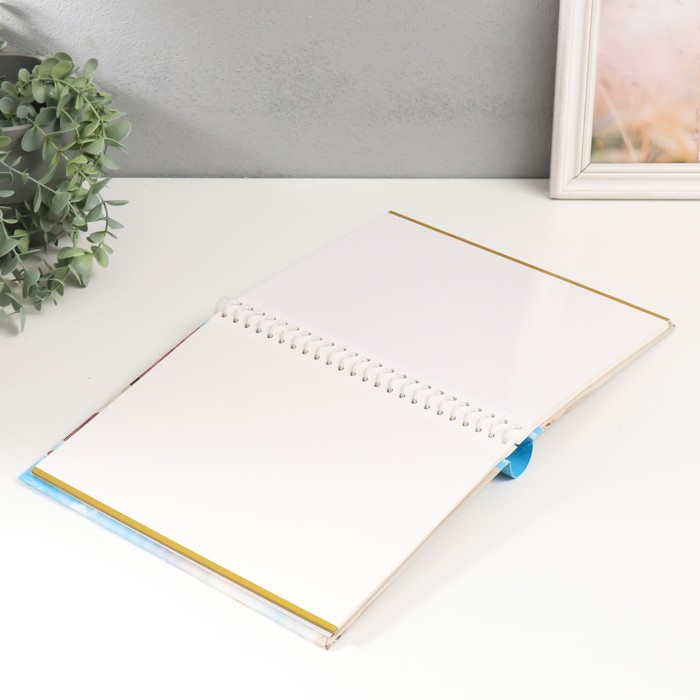 Фотоальбом магнитный 20 листов  Фотоальбом магнитный 20 листов "Энергия роз" МИКС 29х24х2 см