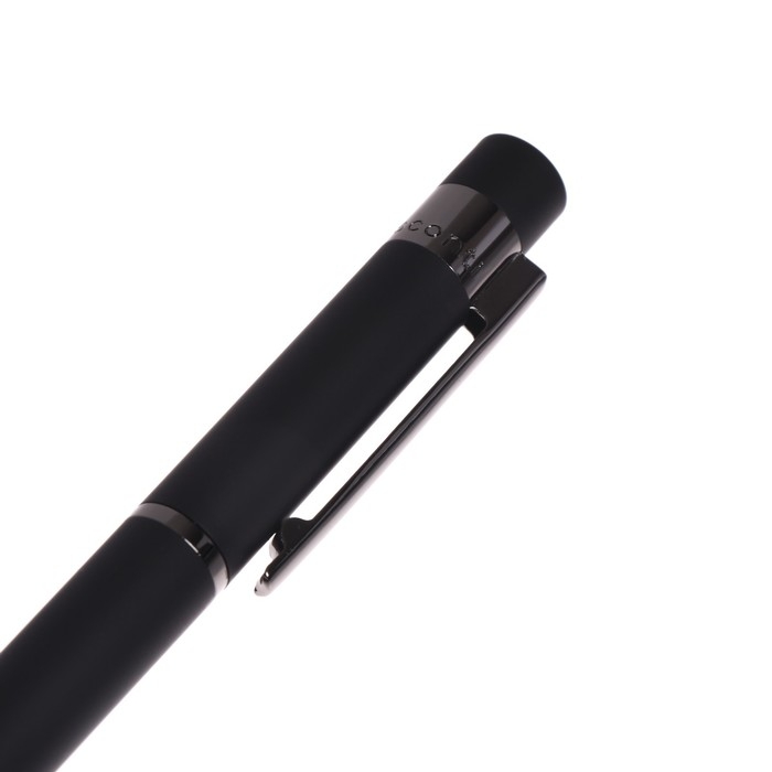 Ручка шариковая поворотная, 1.0 мм, Bruno Visconti VERONA, стержень синий, чёрный металлический корпус, в металлическом футляре Ручка шариковая поворотная, 1.0 мм, Bruno Visconti VERONA, стержень синий, чёрный металлический корпус, в металлическом футляре