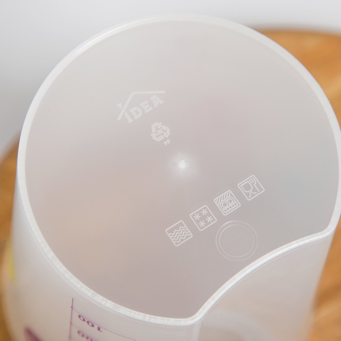 Кувшин мерный, 1 л, цвет прозрачный Кувшин мерный, 1 л, цвет прозрачный