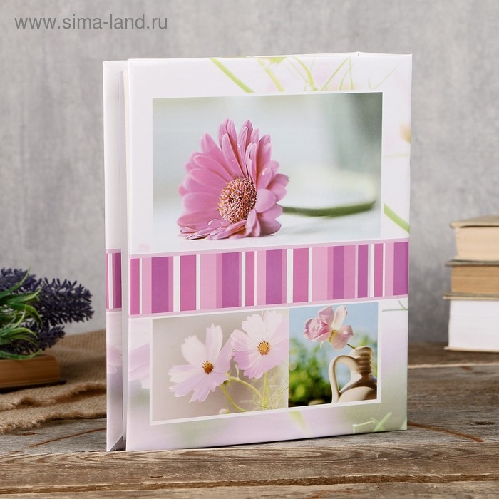 Фотоальбом Fotografia на 200 фото, 10x15 см., Фотоальбом Fotografia на 200 фото, 10x15 см., "Цветы"