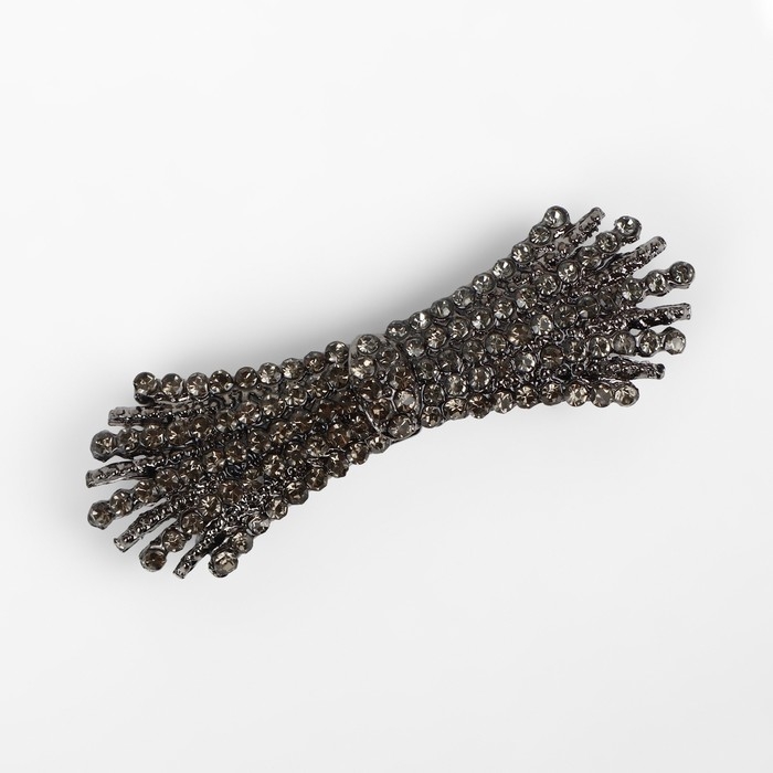 Декоративная застёжка, 4,3 × 1,3 см, цвет чёрный Декоративная застёжка, 4,3 × 1,3 см, цвет чёрный