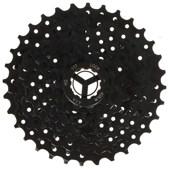 Кассета ATA, 8 скоростей, 11-32T, цвет чёрный Кассета ATA, 8 скоростей, 11-32T, цвет чёрный