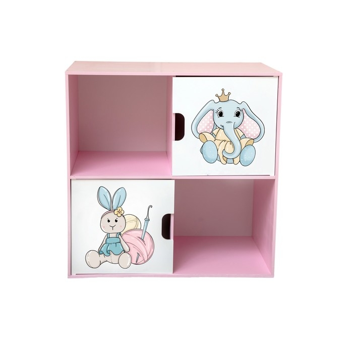 Стеллаж детский для игрушек «Нежность» Стеллаж детский для игрушек «Нежность»