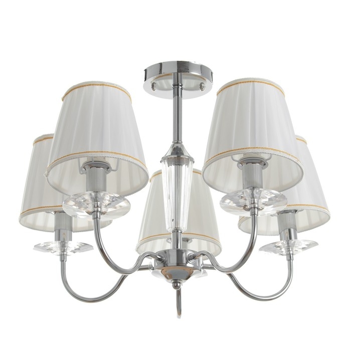 Люстра Люстра "Авиталь" 5xЕ14 40Вт хром 58х58х80 см BayerLux