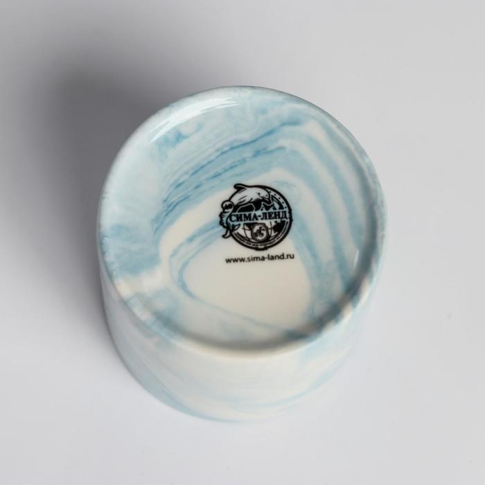 Горшок для цветов керамический с тиснением, кашпо «Расти», 8 х 7,5 см Горшок для цветов керамический с тиснением, кашпо «Расти», 8 х 7,5 см