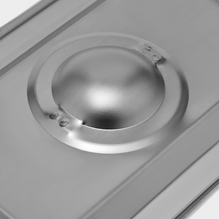 Крышка из нержавеющей стали к гастроемкости 1/9, 17,6×11,4 см, толщина 0,8 мм Крышка из нержавеющей стали к гастроемкости 1/9, 17,6×11,4 см, толщина 0,8 мм