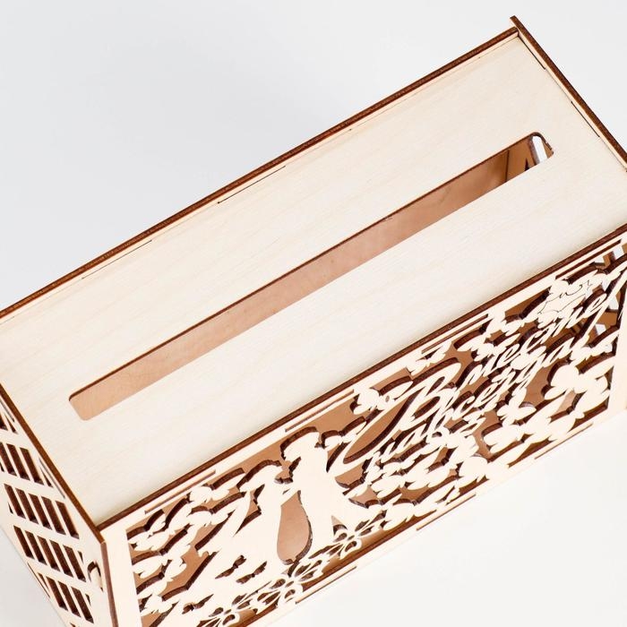 Свадебный банк Свадебный банк "Вместе навсегда", дерево, сборный, 24х10х16 см