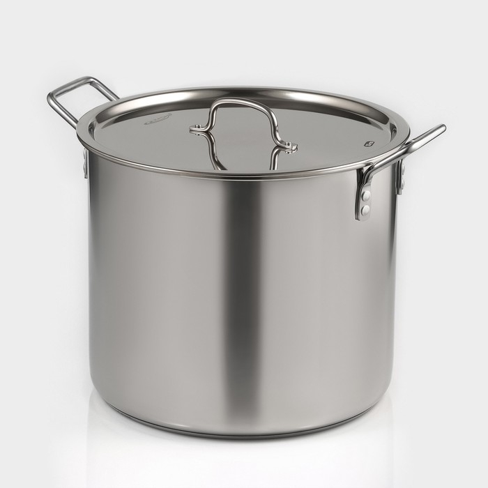 Котёл «Общепит», 25 л, d=35 см, h=30 см, капсульное дно, индукция Котёл «Общепит», 25 л, d=35 см, h=30 см, капсульное дно, индукция