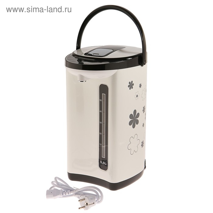 Термопот ENERGY TP-617, 5 л, 750 Вт, белый  с рисунком Термопот ENERGY TP-617, 5 л, 750 Вт, белый  с рисунком