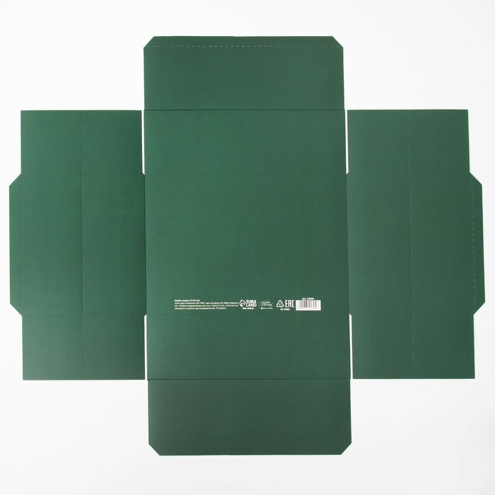 Коробка подарочная складная, упаковка, «Изумрудная», 30 х 20 х 9 см Коробка подарочная складная, упаковка, «Изумрудная», 30 х 20 х 9 см