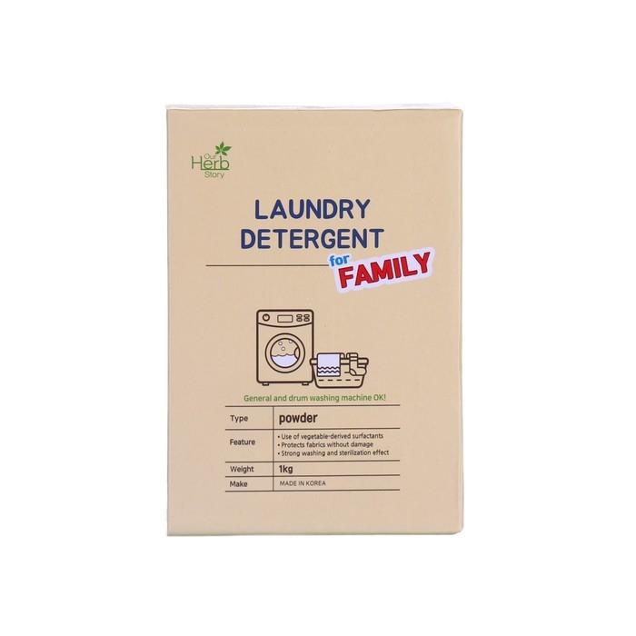 Порошок для стирки Our Herb Story for Family, 1 кг Порошок для стирки Our Herb Story for Family, 1 кг