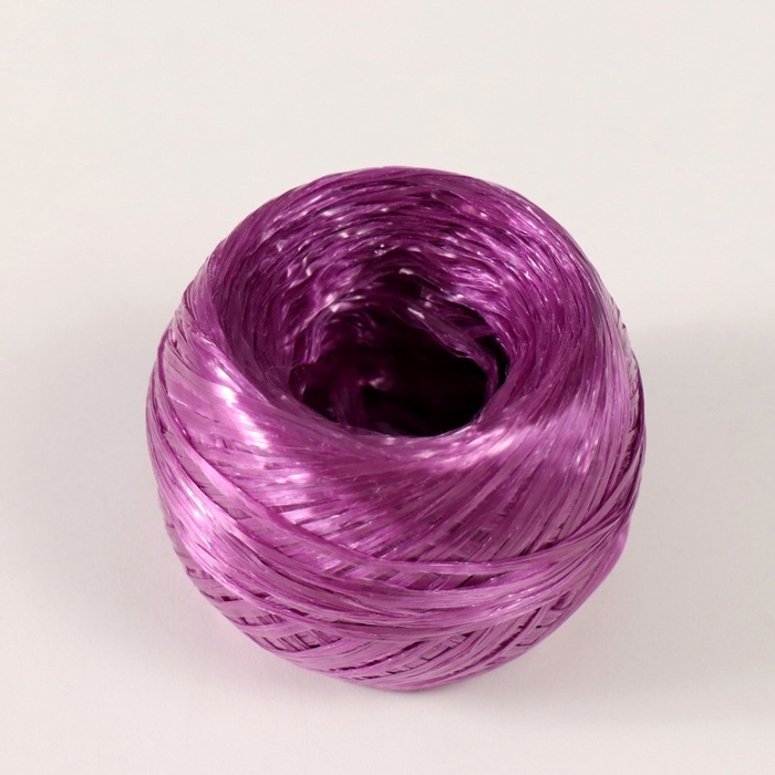 Пряжа Пряжа "Для вязания мочалок" 100% полипропилен 200м/50±10 гр клубок (набор 3 шт МИКС #10)