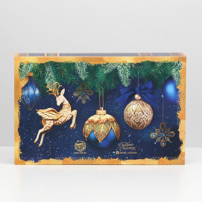 Коробка‒книга «Сказка», 20 х 12.5 х 5 см, Новый год Коробка‒книга «Сказка», 20 х 12.5 х 5 см, Новый год