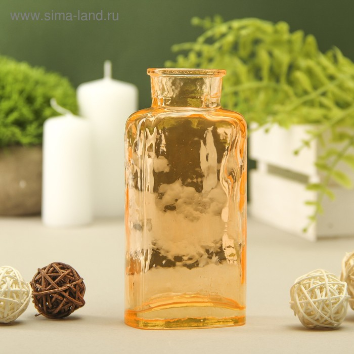 Ваза Ваза "Уинстон" овальная, d-3см 14х7х5 см 0,25 л, микс