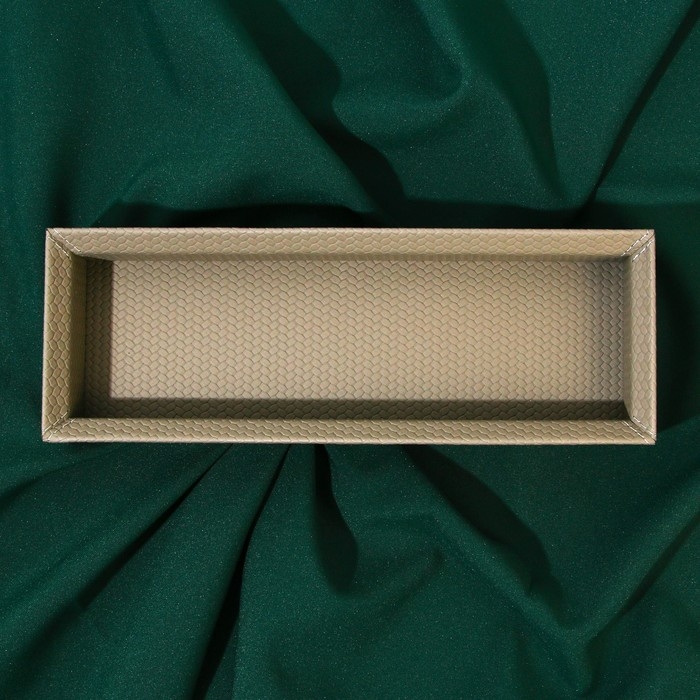 Шкатулка для украшений из экокожи, 30,4 х 10,4 см Шкатулка для украшений из экокожи, 30,4 х 10,4 см