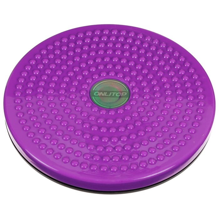 Диск здоровья ONLYTOP, массажный, d=27,5, цвета МИКС Диск здоровья ONLYTOP, массажный, d=27,5, цвета МИКС