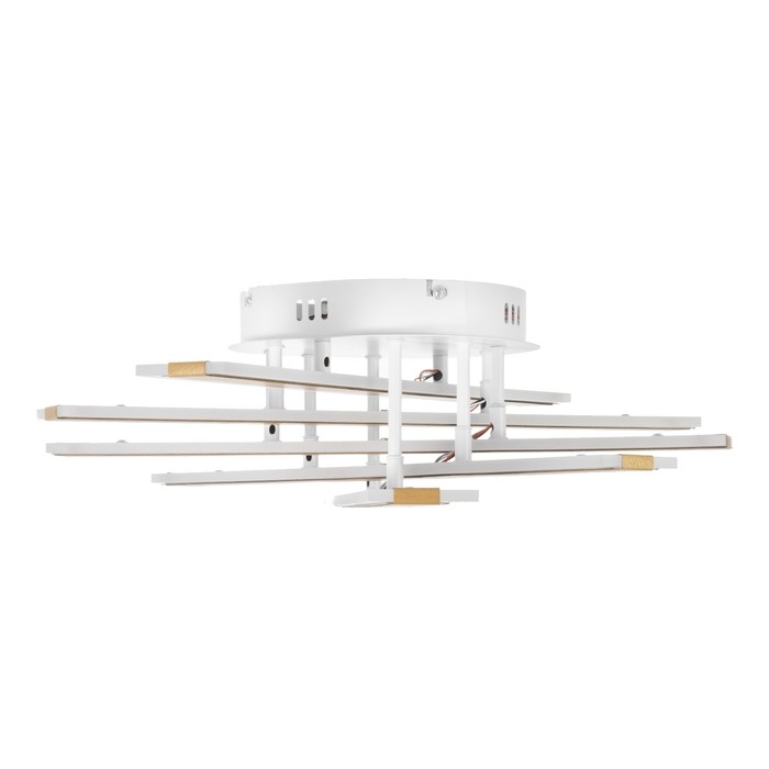 Люстра с ПДУ Люстра с ПДУ "Джема" LED 140Вт 3000-6000Вт RGB золото 50х50х12см BayerLux