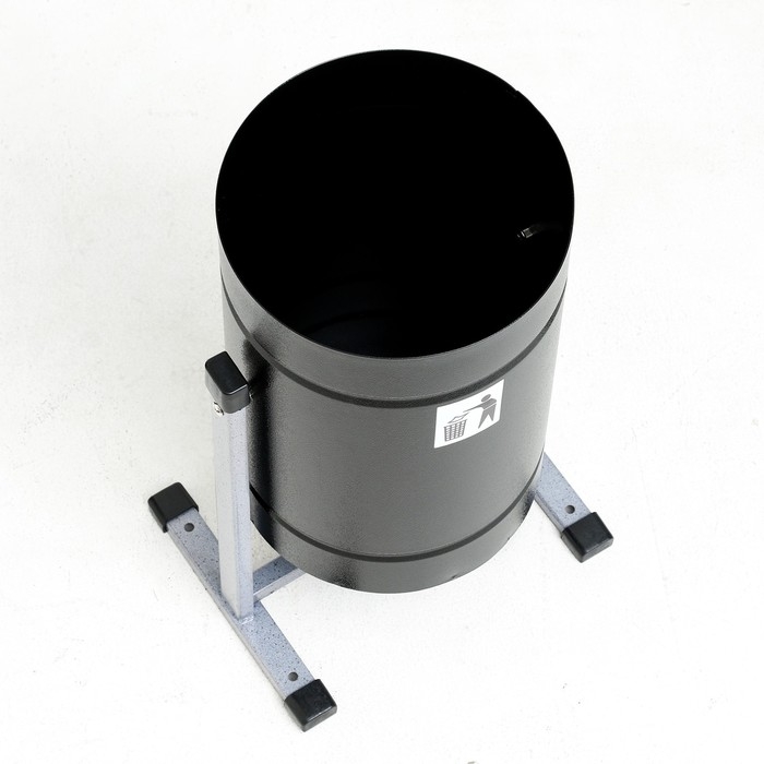 Урна уличная «Уралочка Бюджет» 21 л, 35 х 55 х 26,5 см, черная, бак 0,6 мм Урна уличная «Уралочка Бюджет» 21 л, 35 х 55 х 26,5 см, черная, бак 0,6 мм