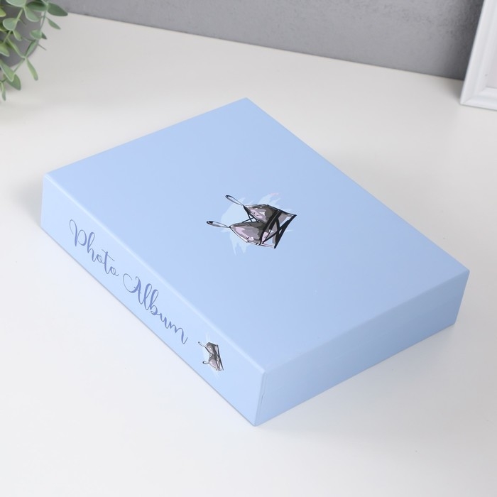 Фотоальбом на 200 фото 10х15 см Фотоальбом на 200 фото 10х15 см "Женские аксессуары" в коробке МИКС 5х20,5х26,5 см