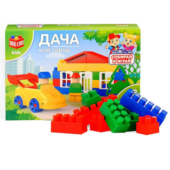 Конструктор «МОЙ ГОРОД: Дача», 43 детали Конструктор «МОЙ ГОРОД: Дача», 43 детали