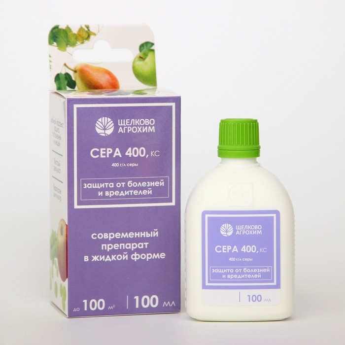 Средство для защиты от болезней и клещей Сера, КС, 100мл Средство для защиты от болезней и клещей Сера, КС, 100мл