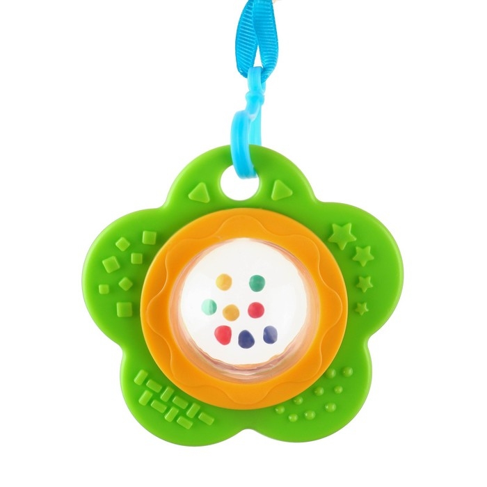 Растяжка - погремушка мягкая на кроватку/коляску «Зайка», Крошка Я Растяжка - погремушка мягкая на кроватку/коляску «Зайка», Крошка Я