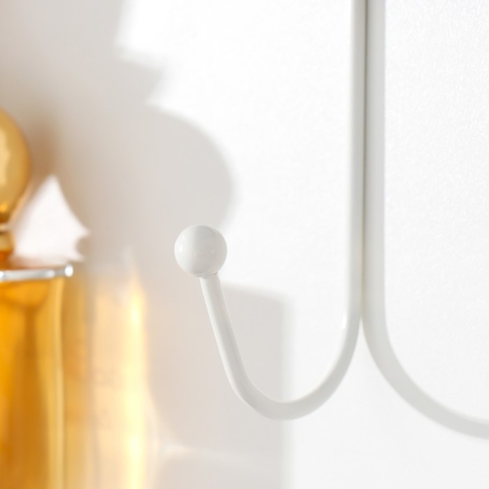 Крючок декоративный дерево Крючок декоративный дерево "Цветок. Восьмигранник" 11,6х0,7х20 см