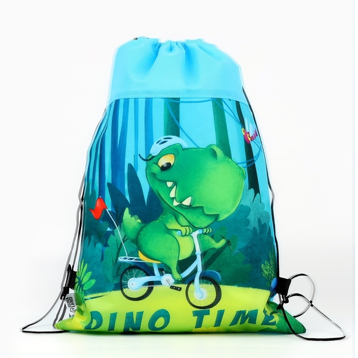 Мешок для обуви «1 сентября: Dinotime» нетканное полотно, размер 30 х 40 см Мешок для обуви «1 сентября: Dinotime» нетканное полотно, размер 30 х 40 см