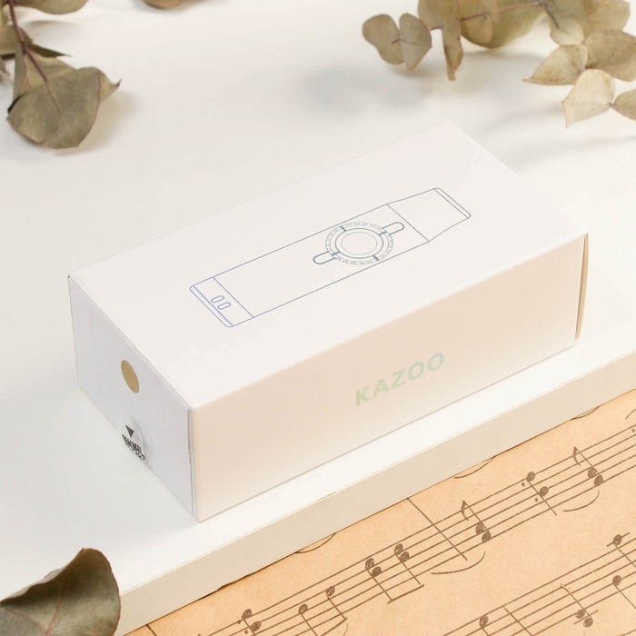 Музыкальный инструмент Казу Music Life, золотистый Музыкальный инструмент Казу Music Life, золотистый