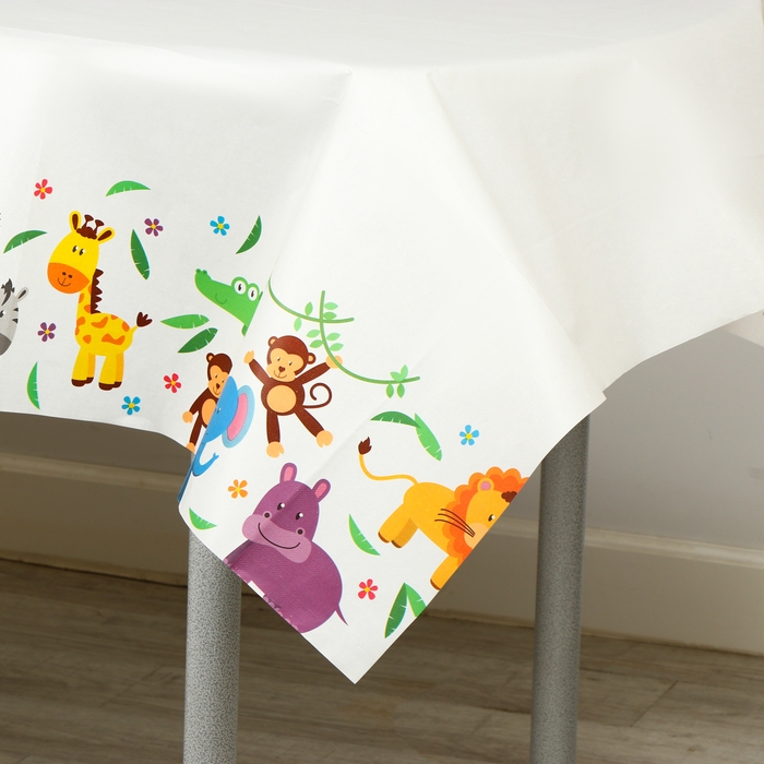 Скатерть «Животные», 120х180 см Скатерть «Животные», 120х180 см