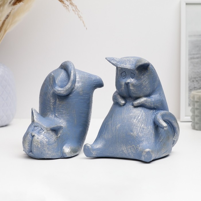 Держатель-подставка для книг  Держатель-подставка для книг "Два кота" набор 2шт, 15см