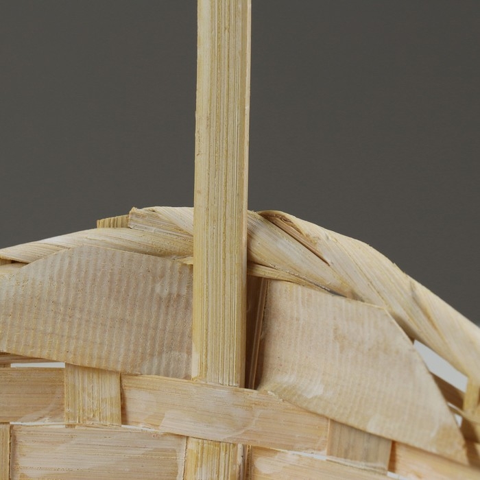 Набор корзин, 19х7,5х9,5/31 см, 22х9х11/34 см, 24х9х11,5/35 см, 3 шт, жёлтые, бамбук Набор корзин, 19х7,5х9,5/31 см, 22х9х11/34 см, 24х9х11,5/35 см, 3 шт, жёлтые, бамбук