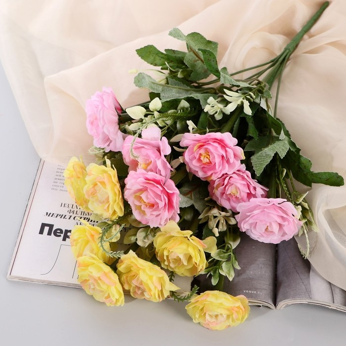 Букет Букет "Роза раскрытая" 5х32 см, микс