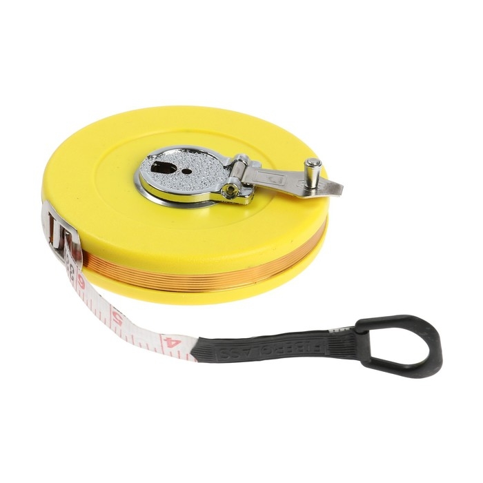 Рулетка геодезическая ТУНДРА, фиберглассовая лента, закрытый корпус, 10 м х 13 мм Рулетка геодезическая ТУНДРА, фиберглассовая лента, закрытый корпус, 10 м х 13 мм