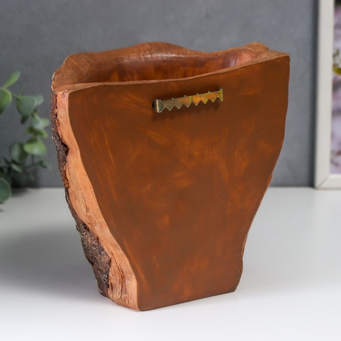 Сувенир полистоун свет Сувенир полистоун свет "Маленький филин в дупле" от солнечной батареи 17х12,5х18 см