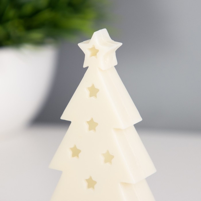 Ночник Ночник "Елочка" LED от батареек CR2032 МИКС 4х4,5х10 см RISALUX