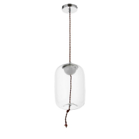 Светильник BayerLux 85506/1 LED 5Вт хром-прозрачный 18х18х23-123 см