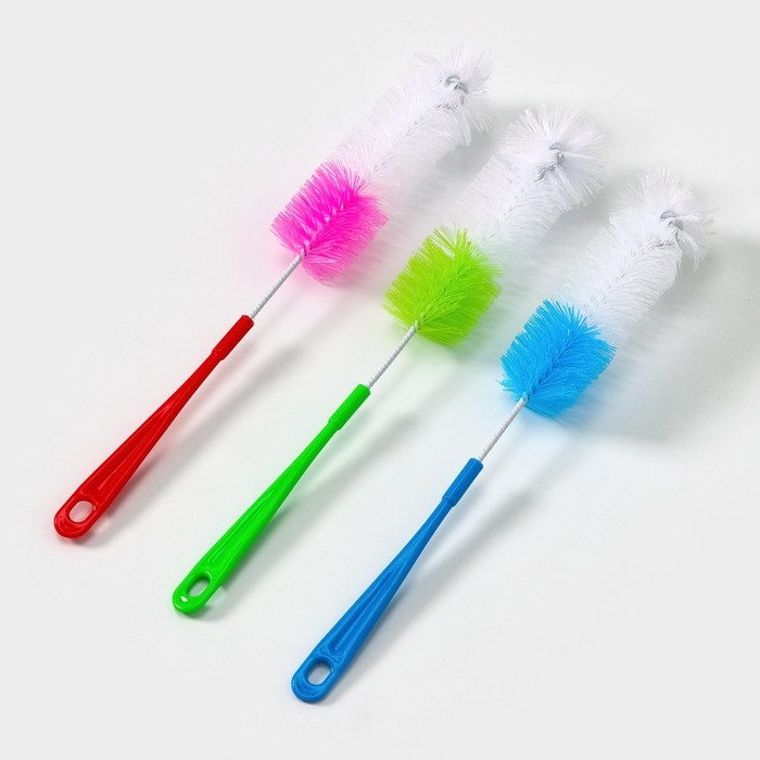 Ёршик для посуды Доляна, 5×38 см, цвет МИКС Ёршик для посуды Доляна, 5×38 см, цвет МИКС