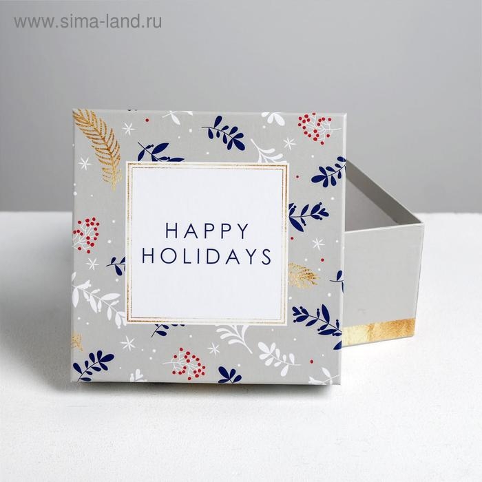 Набор подарочных коробок 6 в 1 «Нежность», 10 х 10 х 6 - 20 х 20 х 11 см , Новый год