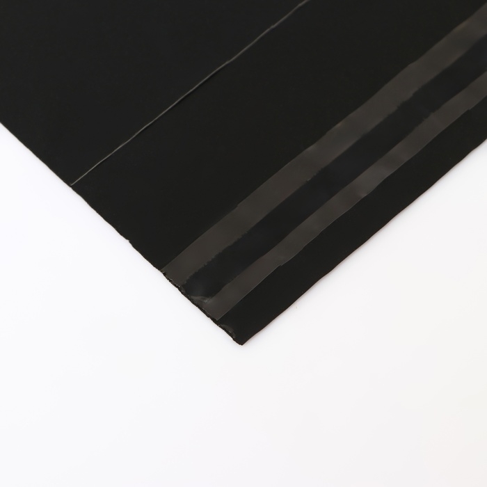 Курьерский пакет с клеевым клапаном , черный 38 х 48 + 4 см, 50 шт Курьерский пакет с клеевым клапаном , черный 38 х 48 + 4 см, 50 шт