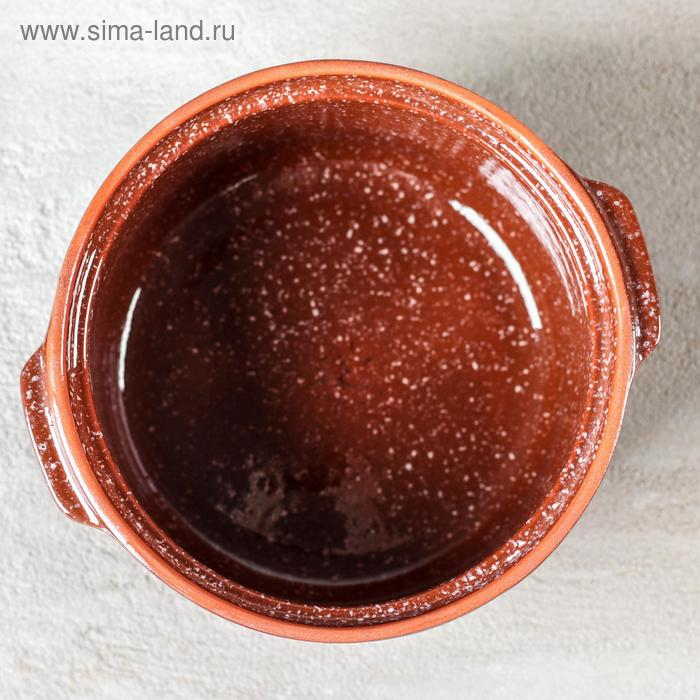 Горшок-сотейник «Мрамор коричневый», 1,5 л Горшок-сотейник «Мрамор коричневый», 1,5 л