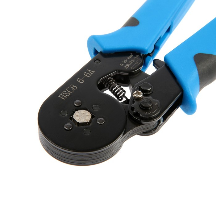 Пресс-клещи ТУНДРА, для опрессовки втулочных наконечников 0.25 - 6 мм2 Пресс-клещи ТУНДРА, для опрессовки втулочных наконечников 0.25 - 6 мм2