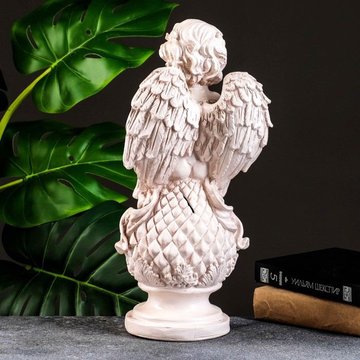 Копилка Копилка "Ангел сидя на ананасе" состаренная 18х38см