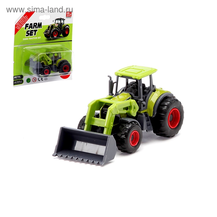 Машина металлическая «Фермер», МИКС Машина металлическая «Фермер», МИКС