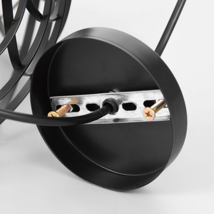 Светильник BayerLux "Софит" 1х40Вт E27 черный 35х35х19 см.