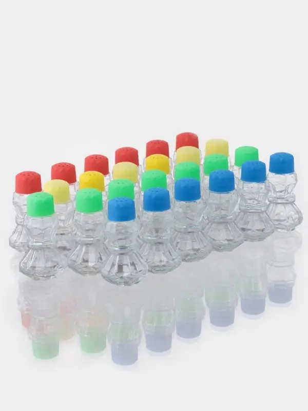 Набор для специй &laquo;Излом&raquo;, 50 мл, 5&times;9.5 см, 25 шт., стекло